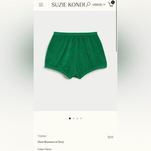 Suzie Kondi Clover Green Hera Bloomers
